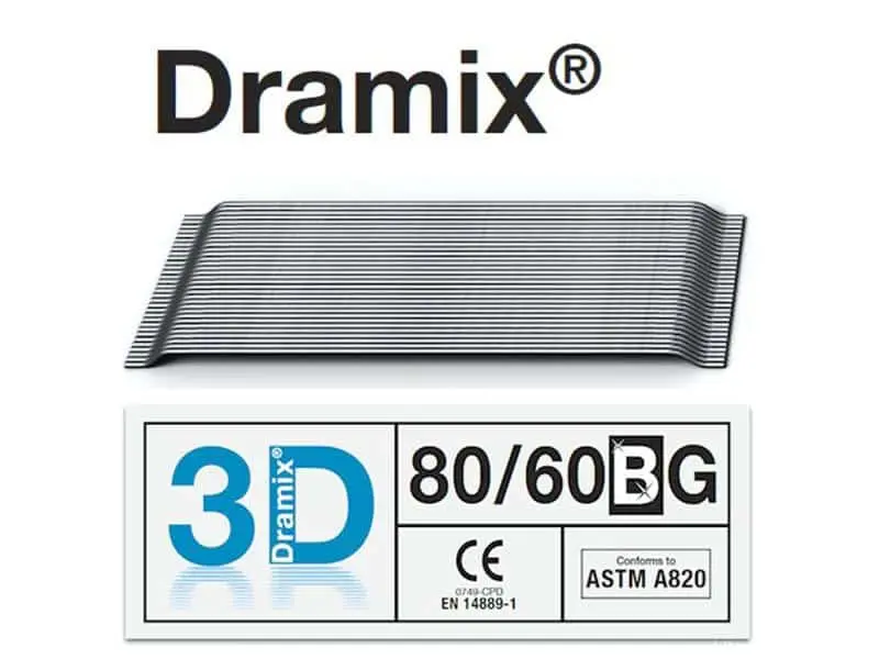 Cốt sợi bê tông Dramix 3D 80/60 BG
