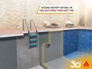 Sikatop Seal 109 | Vữa Chống Thấm Đàn Hồi