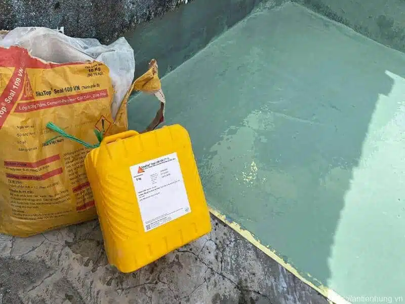 Chất lượng vượt trội: SikaTop Seal 109 cho bề mặt bê tông không thấm nước