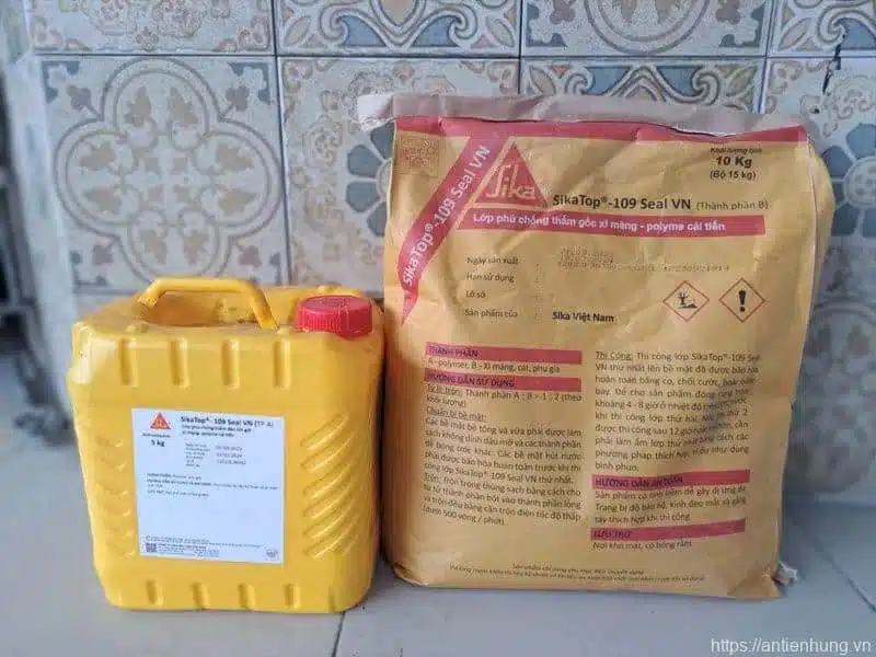 SIKATOP SEAL 109 | VỮA CHỐNG THẤM ĐÀN HỒI