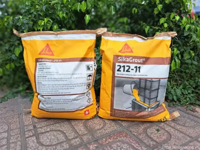 Sikagrout 212-11| Vữa Rót Không Co Ngót