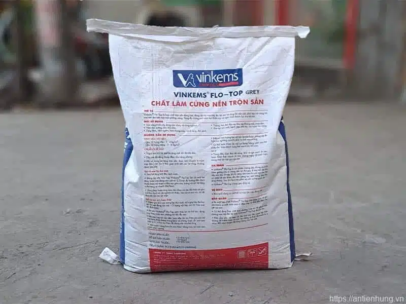 Vinkems Flo Top Green | Hardener tăng cứng dạng bột màu xám