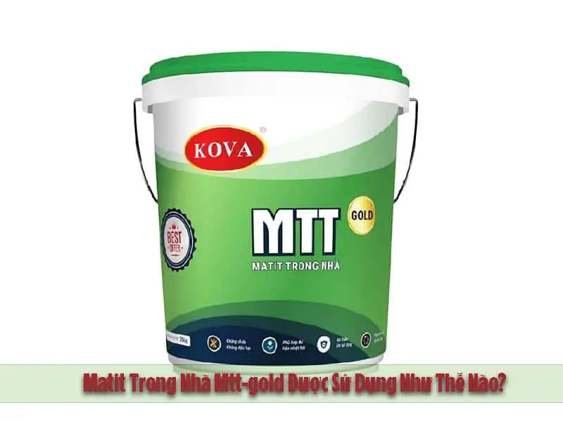 Kỹ Thuật Sơn Bả Matit Tường Bằng Matit Kova Mtn