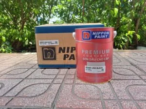 Sơn Vạch Kẻ Đường Nippon Roadline Màu Đen