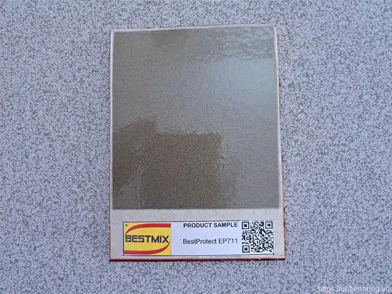 Mẫu thi công Chất phủ bảo vệ BestProtect EP711