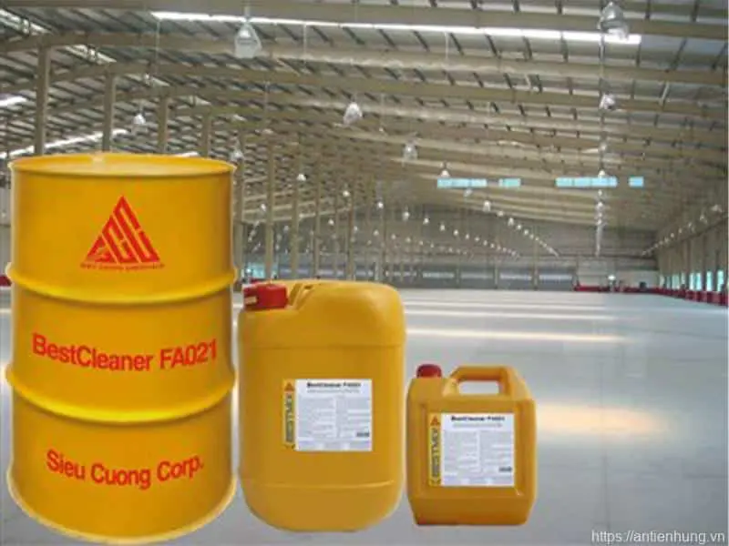 Hướng dẫn thi công hợp chất ăn mòn BestCleaner FA021