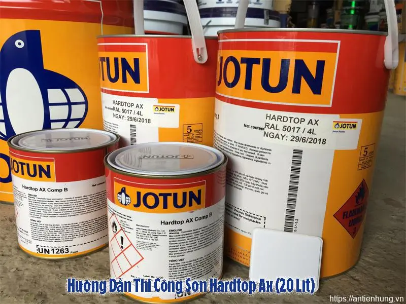 Hướng Dẫn Thi Công Sơn Hardtop Ax (20 Lít)