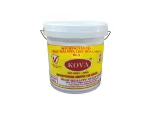 Sơn Bóng Vân Gỗ Chịu Mài Mòn, Chịu Hóa Chất W-3