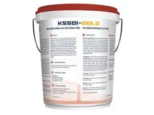 Sơn Không Bóng Cao Cấp Ngoài Trời K5501-gold