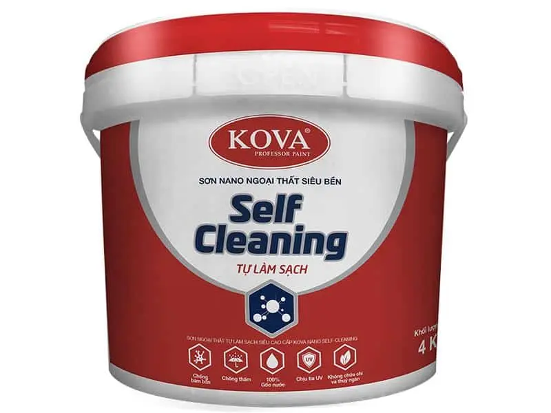 Sơn Kova Nano Self-cleaning Tự Làm Sạch