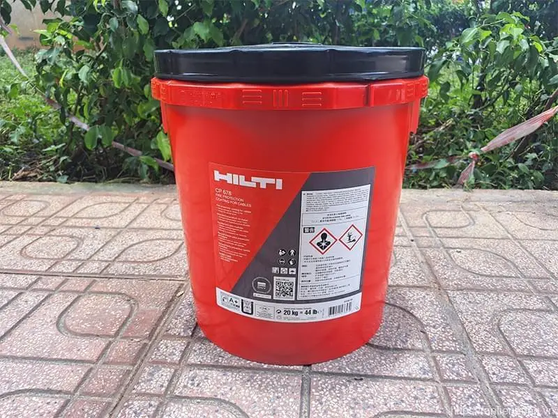 Hilti Cp678 | Keo Chống Cháy Cho Cáp Điện