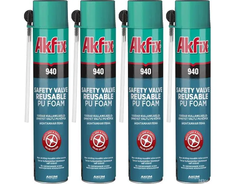 Akfix 940 | Bọt Pu Phun Son Khí