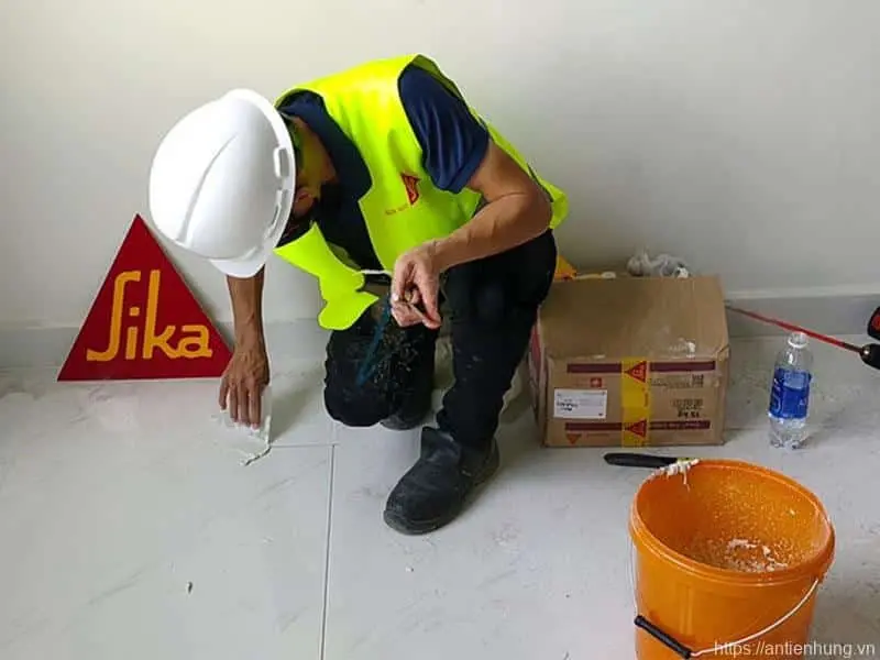 HƯỚNG DẪN THI CÔNG KEO CHÀ RON SIKA TILE GROUT
