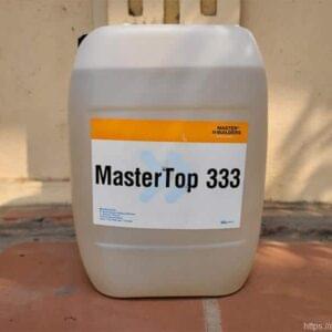Chất tăng cứng nền sàn bê tông dạng nước | Dung dịch Hardener Mastertop 333