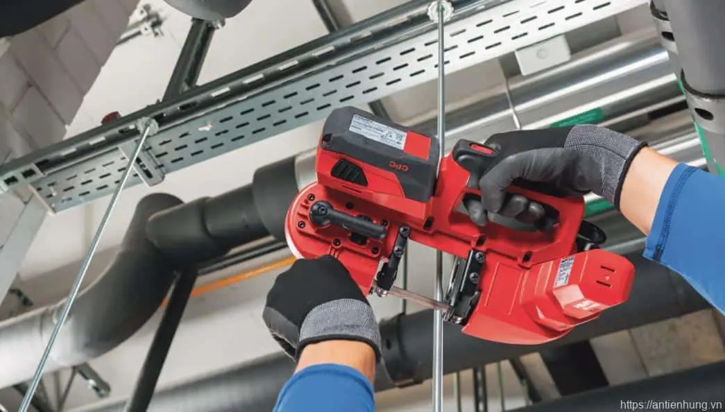SỬ DỤNG MÁY CƯA VÒNG HILTI SB 4-A22