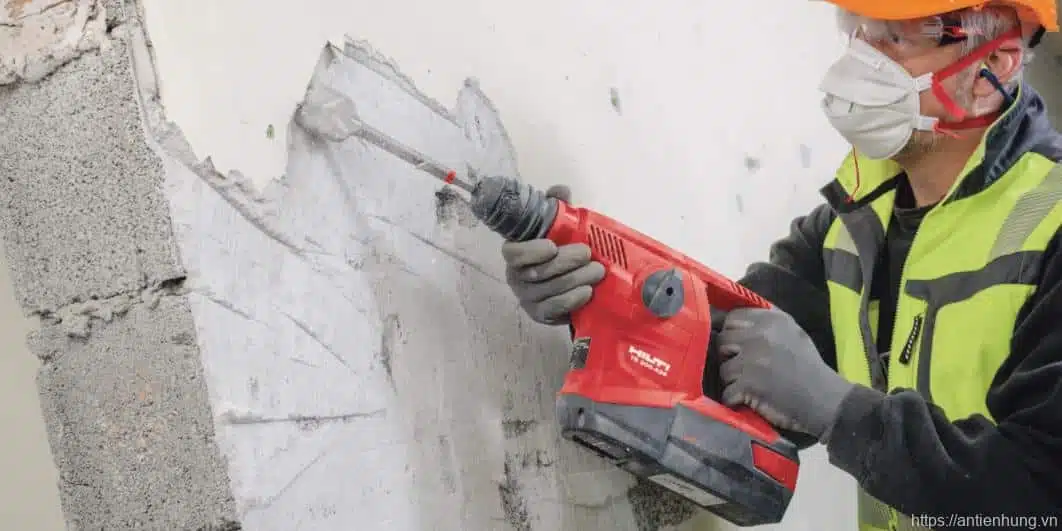 THI CÔNG HILTI TE 300-A36 SDS PLUS