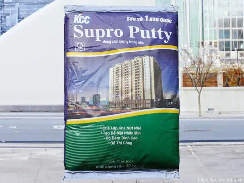 Kcc Supro Putty | Bột Trét Nội Thất