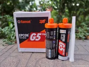 Ramset Epcon G5 Pro 600ml mẫu mới thùng 9 tuýp