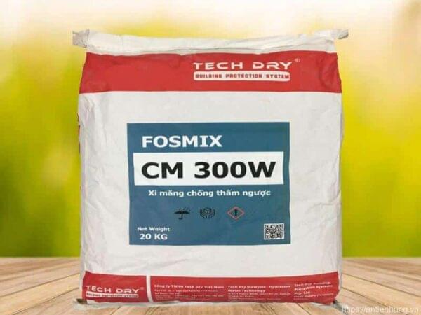 Fosmix Cm 300w | Vữa Trát Chống Thấm Ngược