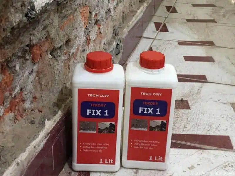 Tekdry Fix 1 | Hợp Chất Chống Ẩm Cho Tường