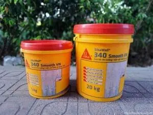 Sikawall 340 Smooth | Keo Bả Cho Tường