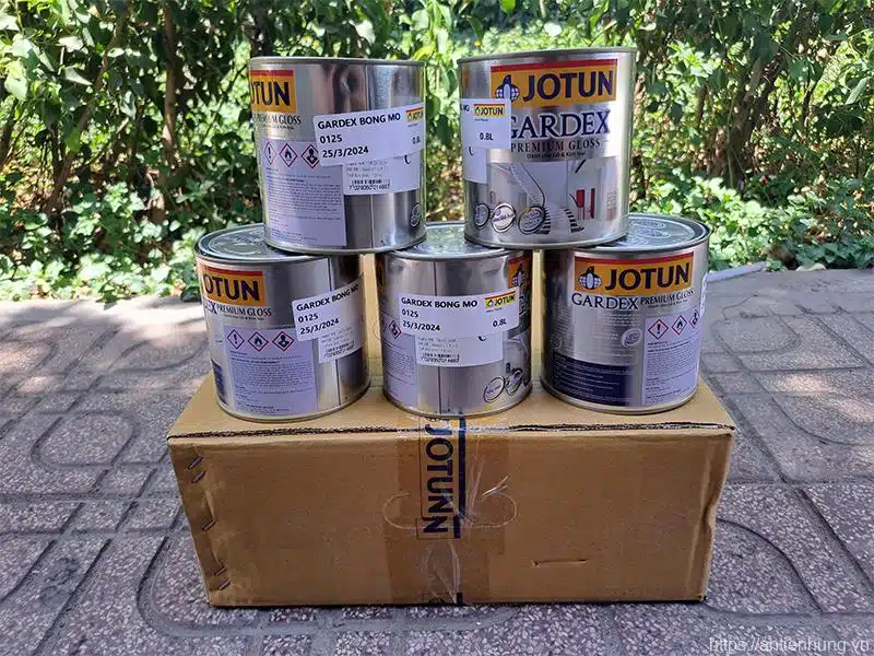 Jotun Gardex Premium Gloss | Sơn Cho Gỗ Và Sắt Thép