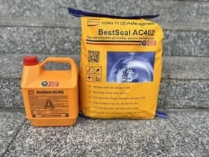 Sản phẩm chống thấm xi măng polymer 2 thành phần BestSeal AC402 - Bộ 20kg