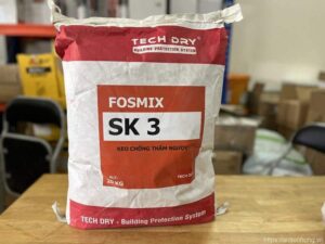 BỘT TRÉT CHỐNG THẤM NGƯỢC FOSMIX SK 3