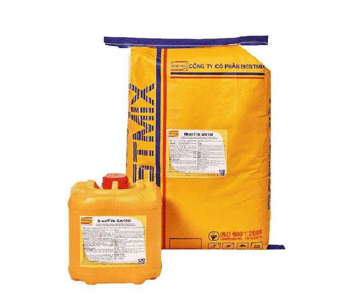 Besttile Sa150 | Keo dán gạch, gốc xi măng-polymer cải tiến, hai thành phần
