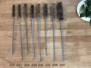 Chổi Vệ Sinh Khoan Cấy Thép Và Bu Lông
