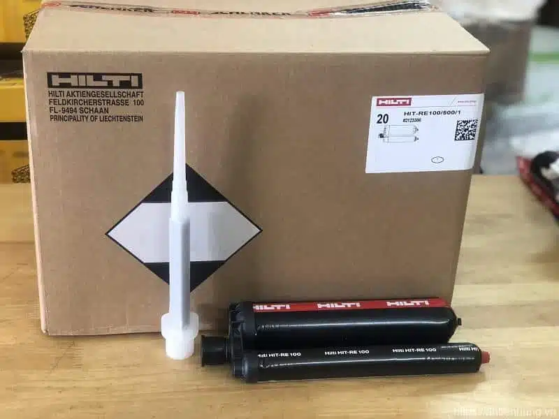 Hilti Hit Re 100 | Hóa Chất Neo Cấy Thép