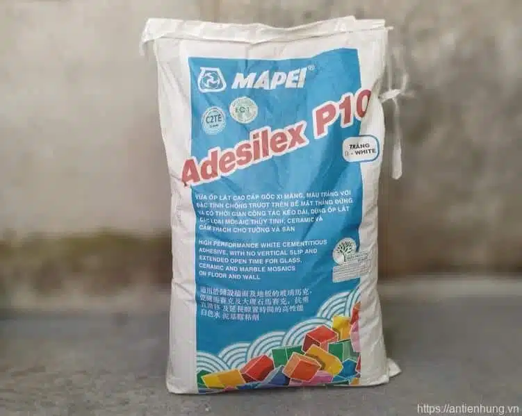 Vữa ốp lát gạch cao cấp MAPEI ADESILEX P10 bao 25Kg