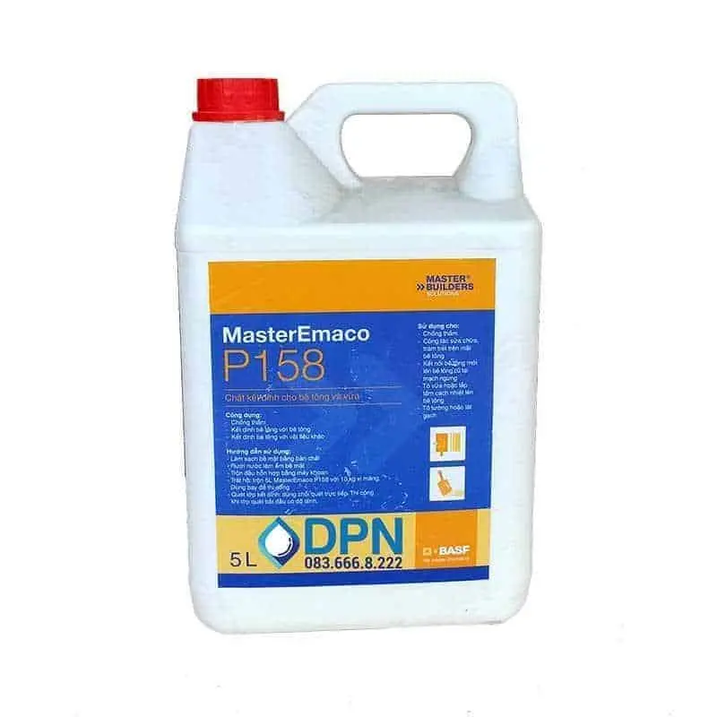 MASTER EMACO P158 Chất kết dính cho bê tông và vữa