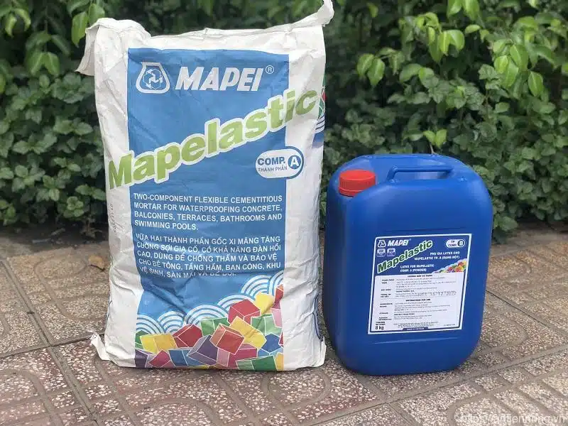 Mapei Mapelastic | Vữa Chống Thấm Gốc Xi Măng