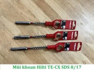Mũi khoan Hilti TE-CX SDS 8/17