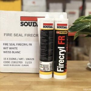 Sản phẩm keo ngăn cháy lan SOUDAL FIRECRYL FR