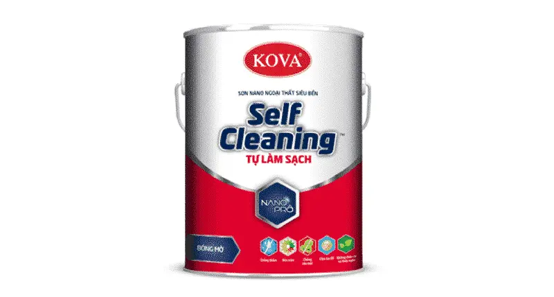 Hình ảnh sơn tự làm sạch Kova
