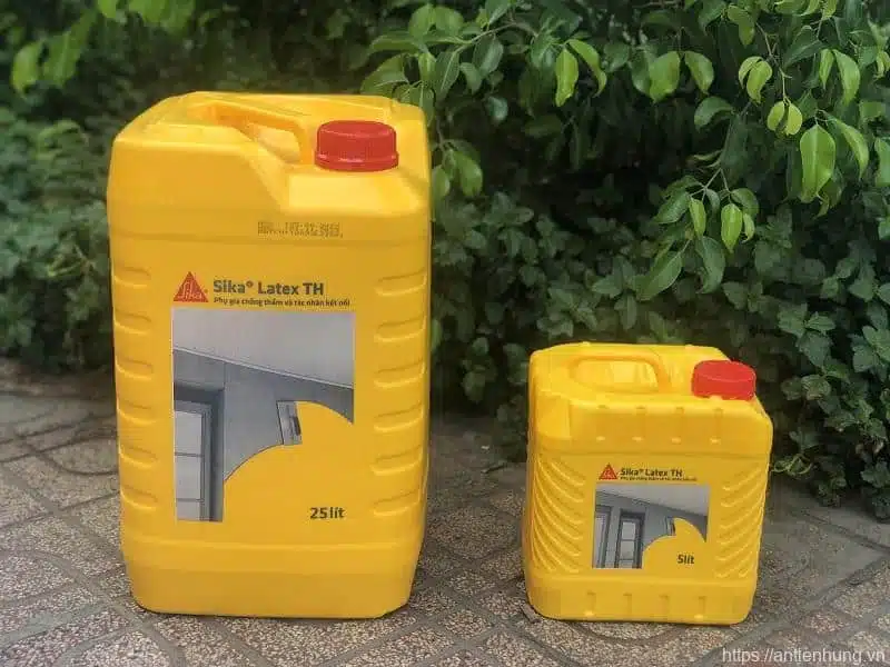 Sika Latex Th | Phụ Gia Chống Thấm Cho Vữa