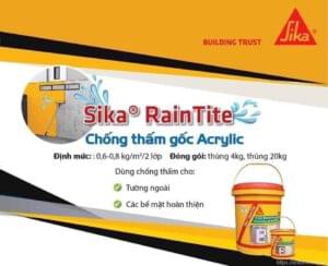 ƯU ĐIỂM SIKA RAINTITE