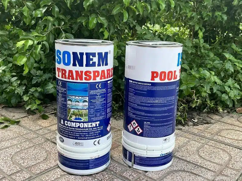 ISONEM POOL | SƠN CHỐNG THẤM HỒ BƠI - TRONG SUỐT