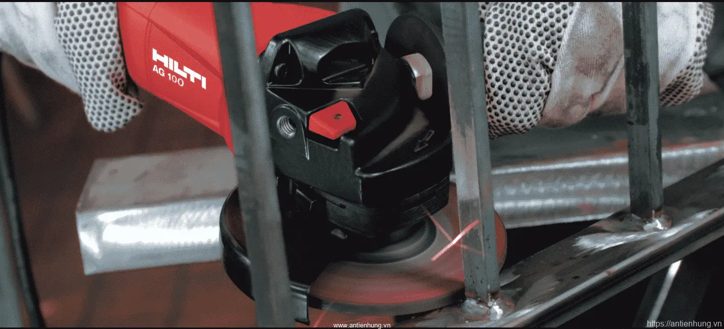 Sử dụng Máy mài cắt Hilti AG 100-D