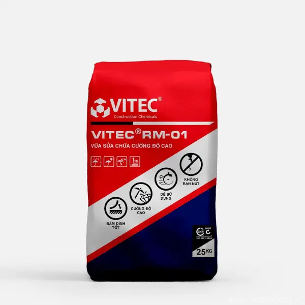 VITEC RM 01 Vữa sửa chữa cường độ cao