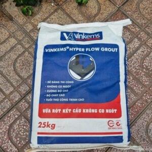 Vữa rót không co ngót Vinkems Hyper Flow Grout - Bao 25kg