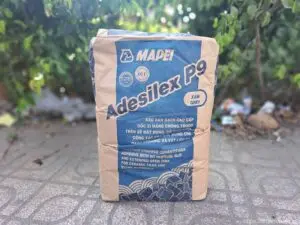 Vữa ốp lát gạch Mapei Adesilex P9 Xám Grey