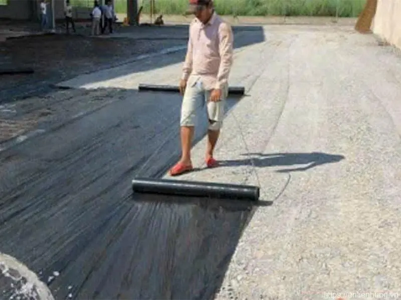 Bạt Nilon Lót Sàn Đổ Bê Tông
