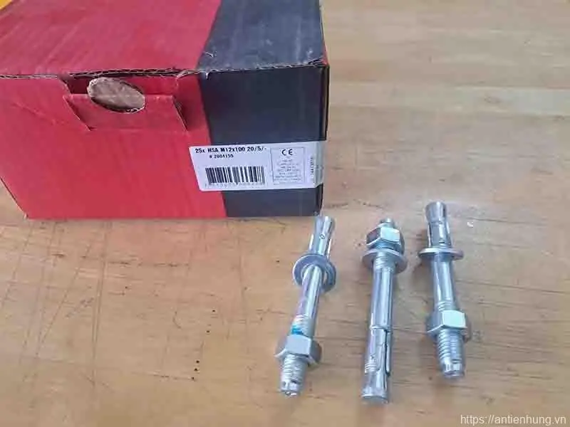 Bu lông Hilti HSA M12x100 20/5/ - Hộp 25c