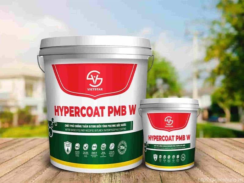 Hypercoat Pmb W | Chất Phủ Chống Thấm Đàn Hồi | An Tiến Hưng