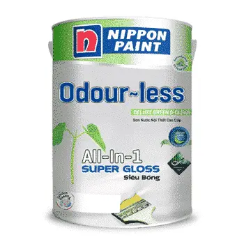 SƠN NỘI THẤT NIPPON ODOURLESS SIÊU BÓNG