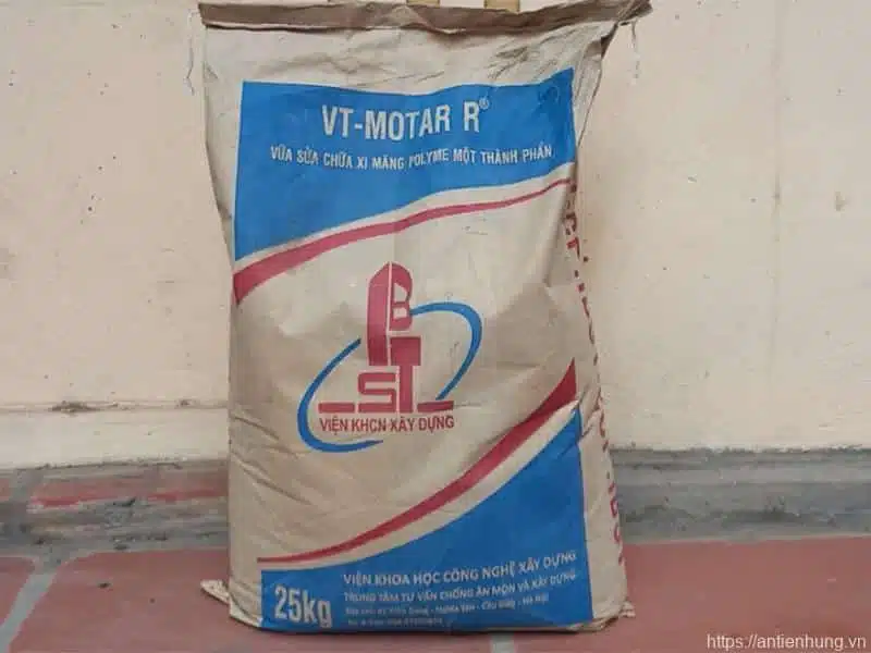 Vữa sửa chữa VT-MORTAR R bao 25Kg