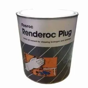 Vữa đông cứng nhanh renderoc Plug